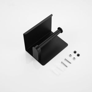 Stainless Steel Toilet Paper Holder Wall Mount Rolling Paper Rack Holder Rustproof With Phone Shelf For Bathroom