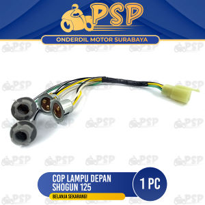 Cop Lampu Depan Shogun 125 - Pitingan Fitting Fiting Piting Socket Soket Dop Depan Suzuki Shogun 125