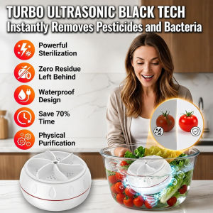 Ultrasonic Cleaner Small Size Compact Design/Portable Ultrasonic Cleaning Device For Home Office Personal Use/Easy Operation Quick Cleaning/For Jewelry Glasses