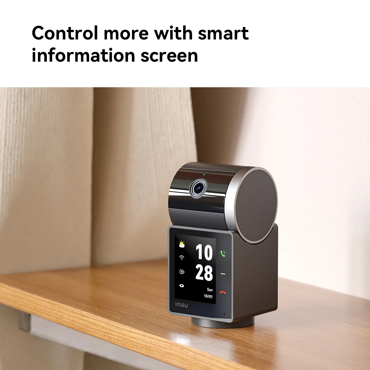 IMOU รุ่น REX VT PRO กล้องวงจรปิด WIFI ภายใน intercom มีแบตในตัว ความคมชัด 5MP แบต 2000 mAh ประกัน 2 ปี