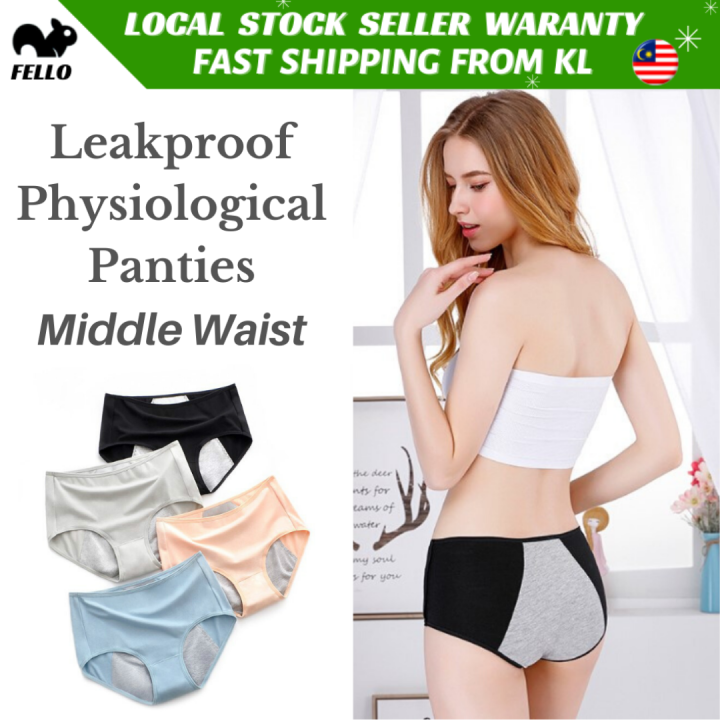 (Ready Stock Malaysia) (1PCS) Menstrual Period Underwear Women Panty