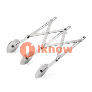 Tôi Biết 3/5/7 Bánh Xe Cắt chia bột Bên dụng cụ cắt mì Ý Linh Hoạt Giày trượt patin Bánh Pizza Pastry Peeler dụng cụ làm bánh bằng thép không gỉ Công Cụ