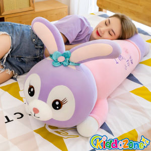 FCKiddoZone Big StellaLou Plush Toy 60cm 80cm 100cm Lovely Huge Stuffed Soft StellaLou Rabbit Doll Lover Rabbit Kids Toy Throw Pillow Birthday Gift For Girlfriend Valentine Day Gift Christmas Gift Headrest Doll Birthday Gift for Kid Teen Girl
