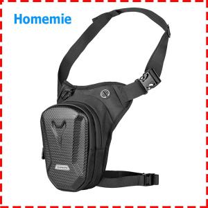 RZAHUAHU Riding Motorcycle Leg Side Bag Hard Shell Motorbike Phone Waist Pack
