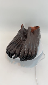 Latex găng tay móng vuốt sói WOLF bọc chân bàn ghế bọc giày trang phục Halloween Phụ kiện trang phục cho phụ nữ người đàn ông Quà Tặng