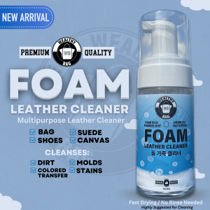 Premium Foam Leather Cleaner 100 ml (bagshoeswalletbeltjacket and furniture)