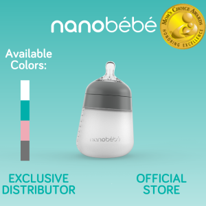 Nanobebe Silicone Bottle 9 oz (270 ml) - Single Pack