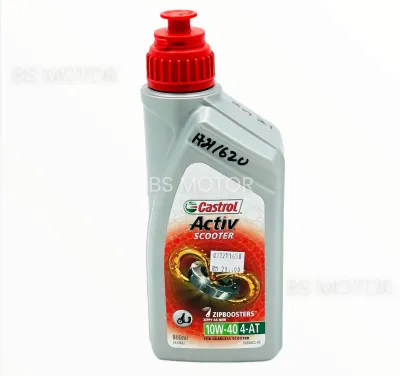 (100% ORIGINAL) CASTROL ACTIV SCOOTER 4T 10W-40 4-AT (ENGINE OIL)