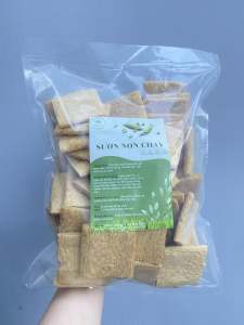 Sườn Non Chay (Loại Mỏng) sườn non thuần chay 500g 200g không hàn the - Thực Phẩm Chay Hạo An