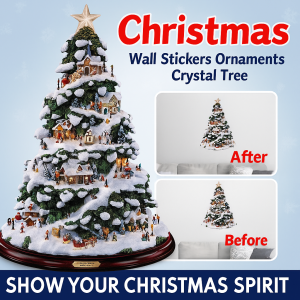 Christmas Tree Wall Stickers Christmas Window Stickers Christmas Ornaments