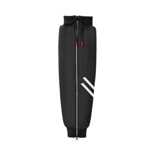 BLACKON Cold-Proof Zipper Thermal Kneecap Reflective Fleece-lined Warm Legs Sleeves Soft Lengthen Electric Vehicle Knee Pads Winter