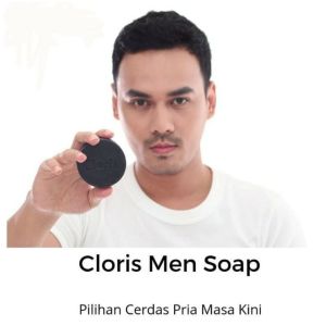 Sabun Wajah Pria Pemutih Pencerah Wajah Aman 100% Teruji BPOM - Clorismen Produk Perawatan Pria