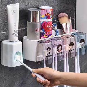 Hộp Nhả Kem Đánh Răng ECOCO Gắn Tường Gọn Nhẹ (Không Cốc)