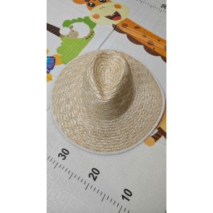 Mũ Cói Đan GAUCHO Dáng Phớt Cao Bồi Bo Viền