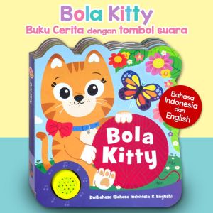 Bola Kitty Story Board Book with fun sound (meow meow)