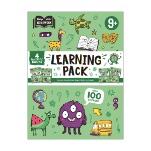 4 Books Educational Learning Pack Age 9+
