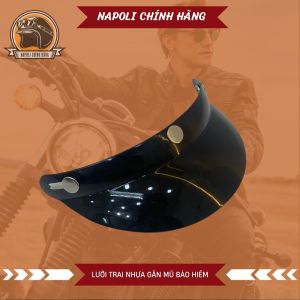 Lưỡi Trai Nhựa Gắn Mũ Bảo Hiểm - Nón Bảo Hiểm - Màu Đen