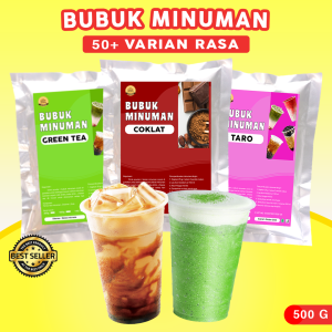 BUBUK MINUMAN RASA 500G / SERBUK MINUMAN RASA 500GR / BUBUK MINUMAN ANEKA RASA / BUBUK MINUMAN 500GR