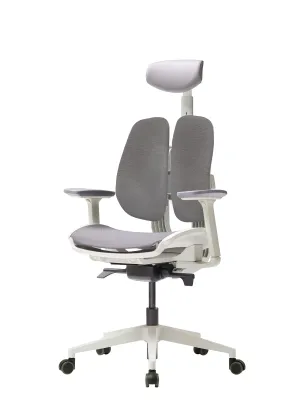 Ergoworks Ergonomic Chair Dual Backrest System Duorest D2 Dual Comfort Office Chair DX2 Series