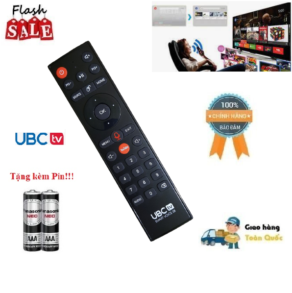 Remote Điều khiển tivi UBC giọng nói - Hàng mới chính hãng UBC ...