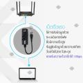 Elit  หัวแปลง USB เป็น LAN ใช้กับคอมรุ่นใหม่ ที่ไม่มีช่องพอร์ตแลน USB to Lan 3.0ความเร็ว10/100/1000Mbp RJ45 Ethernet LAN เร็วแรง วิ่งสปีดไม่ตก ส่งข้อมูลด้วยระบบอินเตอร์เฟซ หัวUSB 3.0 ใช้ได้ทั้ง Windows OS พร้อมใช้งาน ไม่ต้องลงโปรแกรมรุ่น USB Lan 3.0 1000m. 