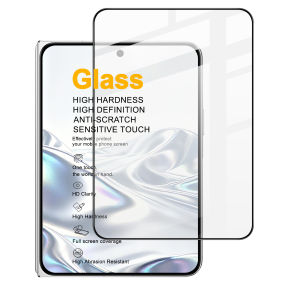 Tempered Glass For iPhone Duo Fold Protector Film Anti Fingerprint 9H Hardness HD Clear FM0003