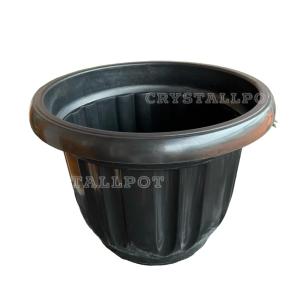 POT BUNGA TANAMAN PLASTIK 50 HITAM KUPING BAHAN TEBAL - JUMBO 50 HITAM KUPING GOJEK ONLY