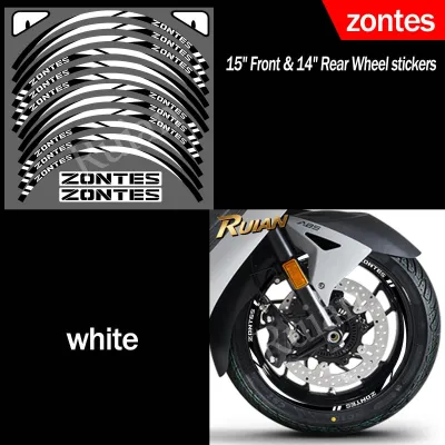สำหรับ ZONTES 368E 368D 368M 350E 350M 350D 350 E ขอบล้อสติ๊กเกอร์สติ๊กเกอร์กันน้ำแบบลอกแปะอุปกรณ์สะท้อนแสง