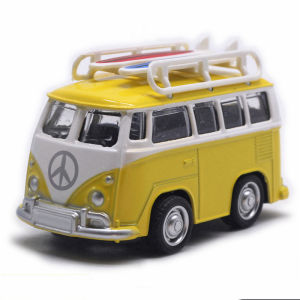 LEO 1:43 Volkswagen tour bus Diecast Model Toy Cars for Boys Toys Car For Kids Gift For Birthday