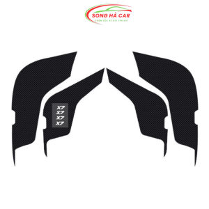 Bộ tấm Carbon dán Tapli cửa dòng xe BEJING X7 chống xước dễ lau (Tặng kèm bộ PPF 4 hộc tay nắm cửa)