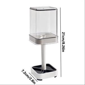 Bathroom Dustproof Toothbrush Holder with Cover Box Toothpaste Bracket for Family Organizers Supplies