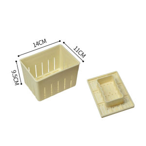 Cetakan Tahu Kotak Plastik Pencetak Tahu Tofu Press Cetakan Tahu Tofu Cetakan Tahu Press Mould For Rumah Diy Tofu