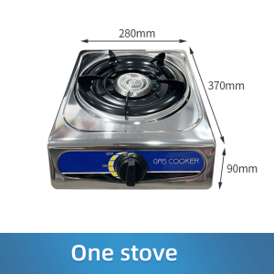 LXL Gas Stove Double Burner 4.2KW Desktop Gas Range Three Burners Stainless Steel Cooking Stove Kalan Gas Stove
