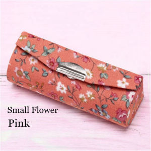 【Ready Stock/COD】Retro Embroidered Makeup Storage Jewelry Holder Lipstick Case