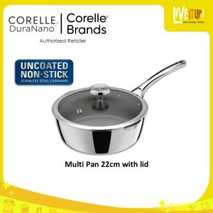 CORELLE DuraNano Multi Pan 22cm with lid