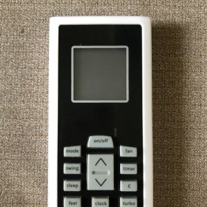 Điều khiển điều hòa Electrolux 2 mặt đen hàng tốt - Remote Điều khiển điều hòa Electrolux 2 mặt đen hàng tốt - đầu bấm Điều khiển điều hòa Electrolux 2 mặt đen hàng tốt