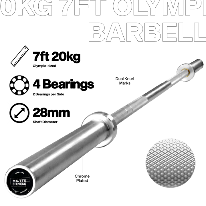 York Barbell 7ft Standard Barbell Weight York Barbell Bars POWER