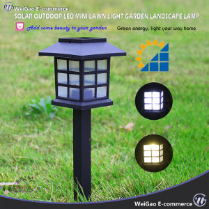 WG Solar Outdoor LED Mini Lawn Light Garden Landscape Lamp