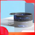 Cáp sạc nhanh Type-C chống rối đầu hợp kim nhôm chắc chắn. 