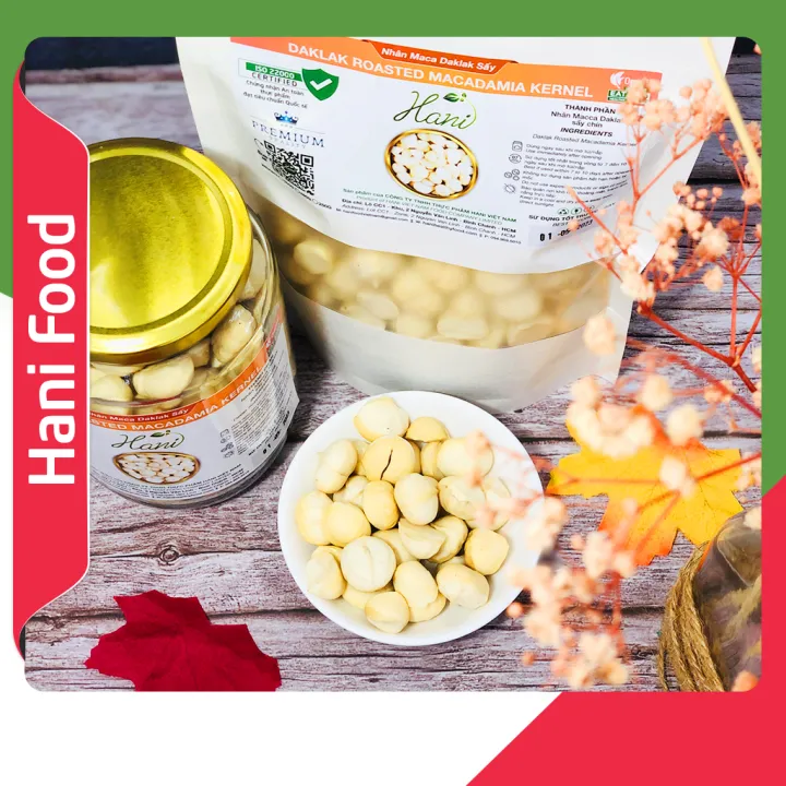 Nhân Maca/Macca Sấy Chín Sạch Thơm Giòn Béo 500g