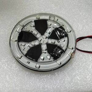Lampu Led Bulat 8Cm - Lampu Bulat RGB Universal Motor Mobil - Lampu Led Bulat Rainbow