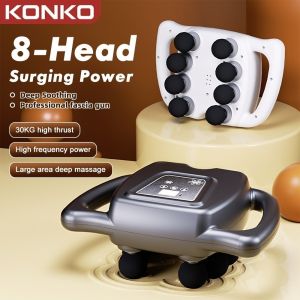 ALLTOU 22-Head Full Body Massager 99 Levels Rechargeable Massage Gun Mesin Urut Badan for Back Waist Legs Feet