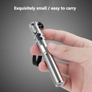 Senter Camping Mini LED XML Cree Emergency Portable Flashlight - Silver