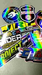Hologram Sticker Quality Sticker Waterproof GravisHonda etc