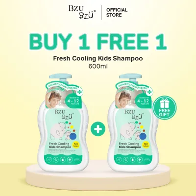 [Buy 1 Free 1] BZU BZU Fresh Cooling Kids Shampoo (600ml)