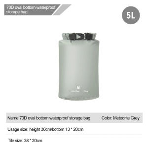 3L/5L/12L/20L/35L Waterproof Dry Bag Sack Outdoor Ultralight Drifting Swimming Clothes Storage Bag Rafting Kayaking Sport Bag Camping Multifunctional Storage Bag