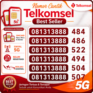 Nomor Cantik Kartu Perdana Telkomsel 5G Jaringan Luas Di Indonesia