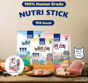 Súp Thưởng Nutri Plan Cho Mèo - HỘP 100 THANH