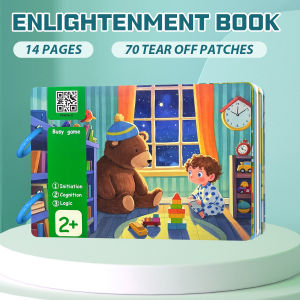 Busy Book for Kids Reusable Baby Early Learning Sticker Books Montessori Quiet Book Kids Educational Toys