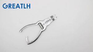 GREATLH 1pcs Orthopedic Bone Scissors Double Joint OrthopedicInstrument Stainless Steel pet